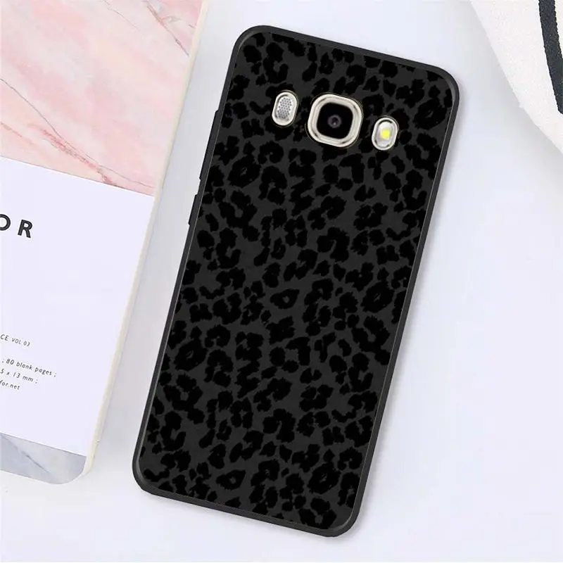 Yinuoda модные пальто с мехом, с леопардовым принтом чехол для телефона для samsung Galaxy J7 J6 J8 J4 J4Plus J7 DUO J7NEO J2 J5 Prime - Цвет: A4