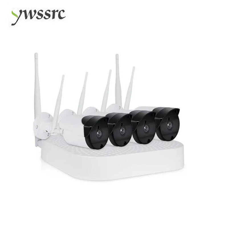 

4CH Wireless CCTV Security Camera System CCTV Camera NVR Kit IR Night Vision WIFI Outdoor Security IP Camera