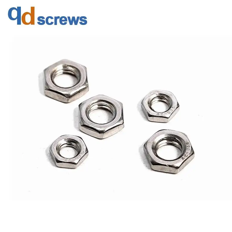 

304 M14M146M20MM24M27 stainless steel thin nut flat nut hexagon nut DIN439