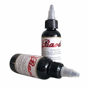 

1 Bottle 2oz Tattoo Ink Pigment Set Kits Body Arts 60ml black Professinal Beauty Permanent Makesup Paints
