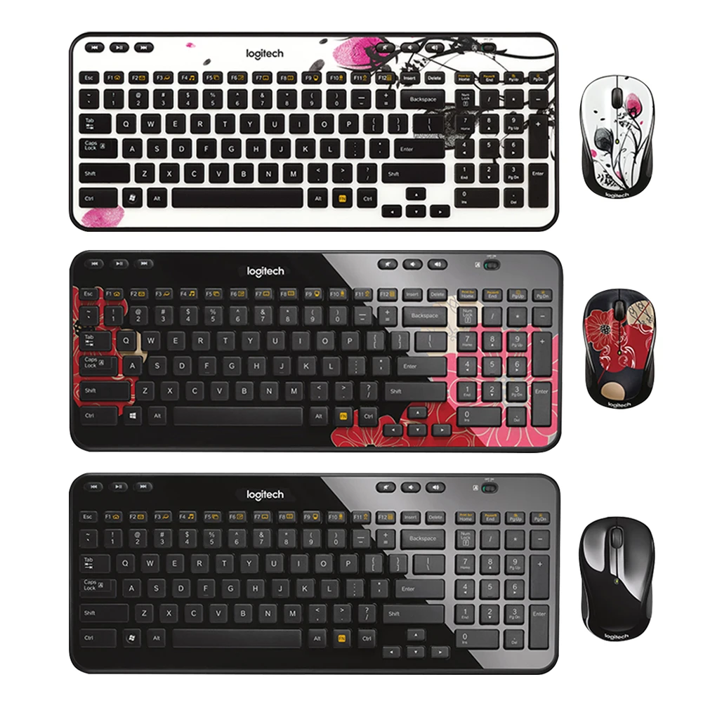 Logitech MK365 2 4 ГГц Беспроводной Мышь клавиатура комбо набор Мини мультимедийная мыши