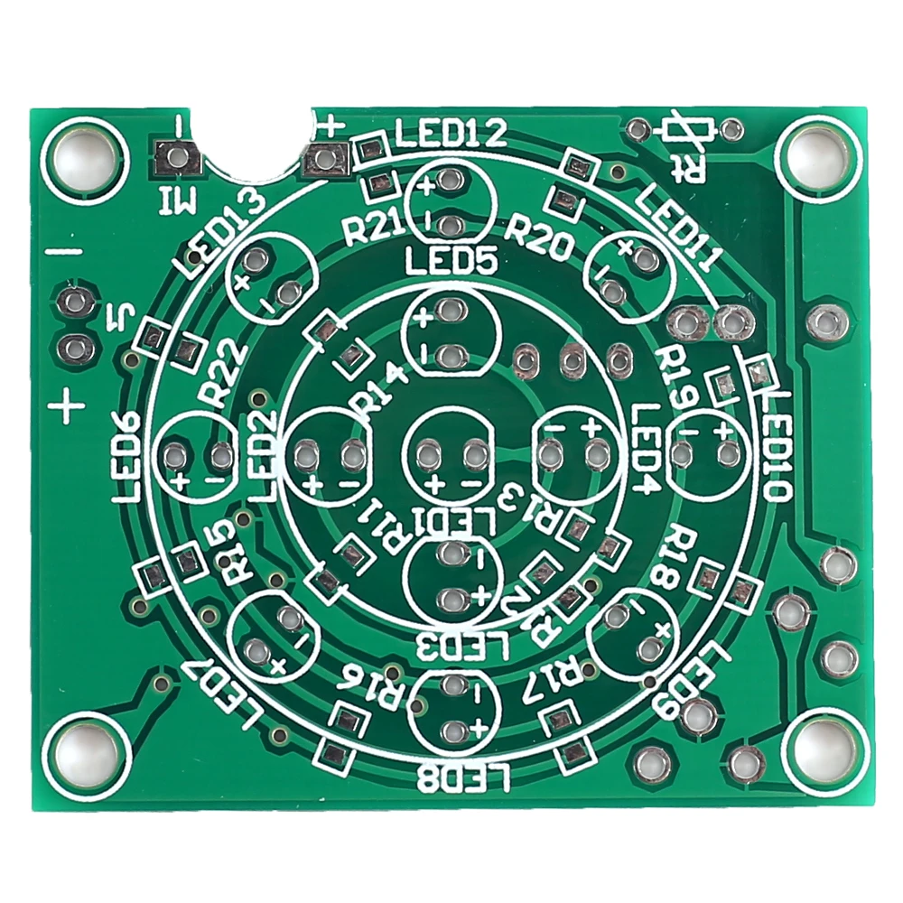 DIY Kit Аналоговые электронные свечи с днем рождения термальный датчик MIC Звук управление Моделирование свечи