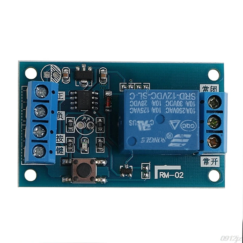 

12V Bond Bistable Relay Module Car Modification Switch Start Stop Self-Locking