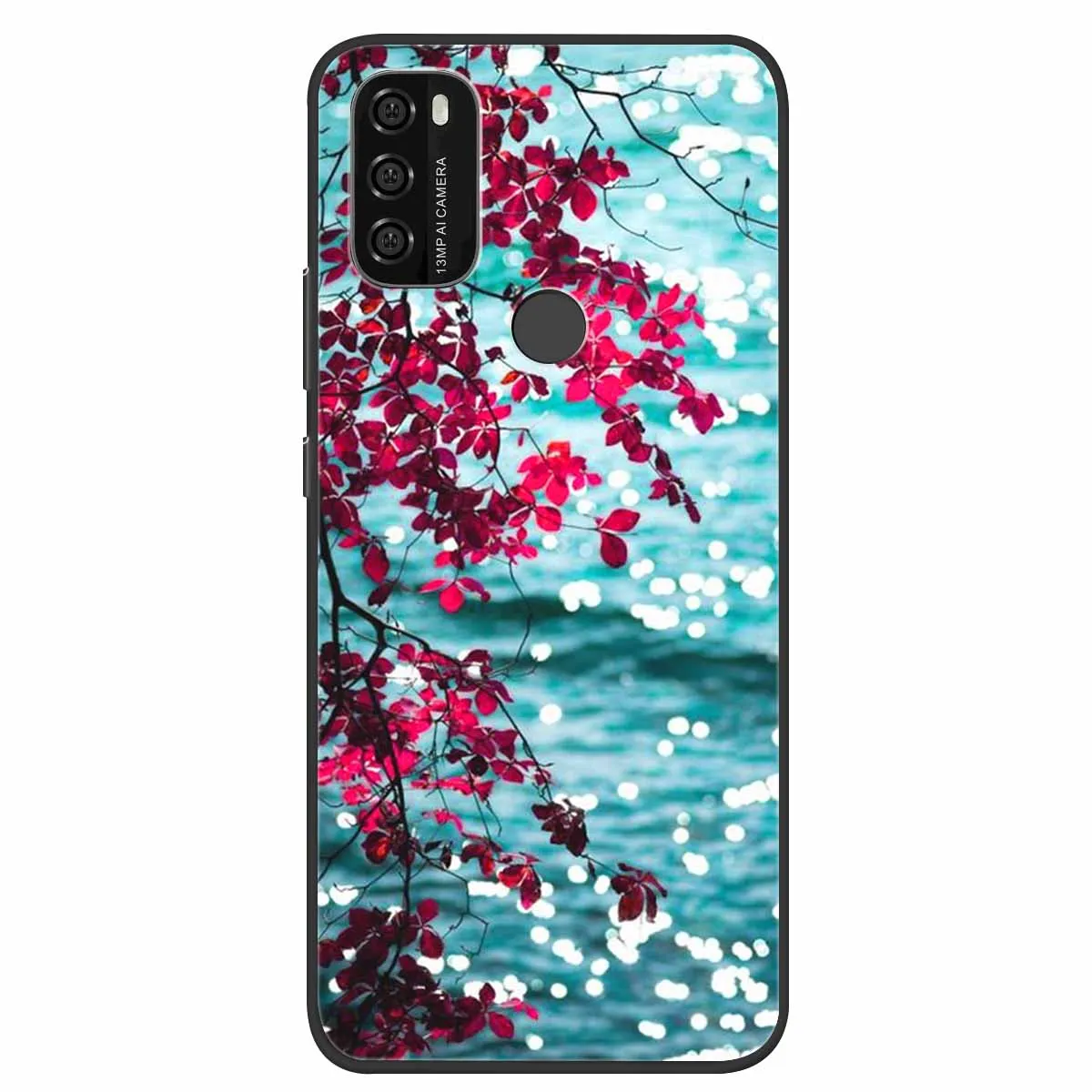 For Blackview A70 Case Luxury Bumper Silicone TPU Soft Cover Phone Case For Blackview A 70 Shockproof Cute Case Fundas Coque neck pouch for phone Cases & Covers