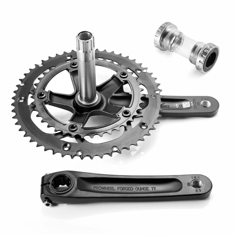 Prowheel ε ũ ũũ, 9S/10S  üθ ũũ 39-53T üθ BB ϴ 귡Ŷ, 170mm ũũ 903g