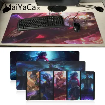 

MaiYaCa True Damage lol Laptop Gaming Mice Mousepad Big Promotion Russia gaming mouse pad xl Keyboard Laptop notebook desk pad