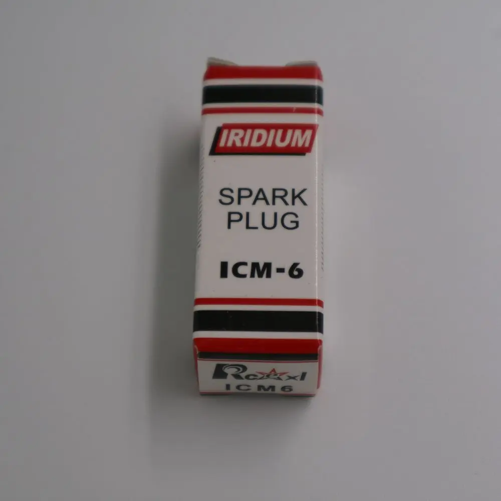 Искровая пробка Rcexl ICM6 CM6 10mm иридиевая для газового двигателя DLE20/20RA/30/RA/40/55/55RA/60 DLE111