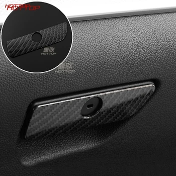

Copilot Storage Box Sequins Bezel Cover For Ford Explorer 2016 2017 Carbon ABS InteriorDecoration Trim 1 Piece