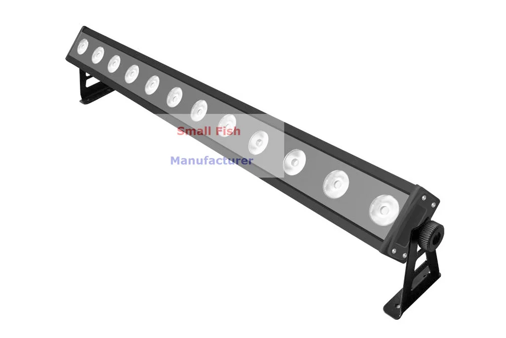 Открытый бар светильник 12X15 Вт RGBWA-UV светодиодный настенный светильник омывающего светильник 6/11/41/77 Каналы DMX512 светодиодный бар мыть