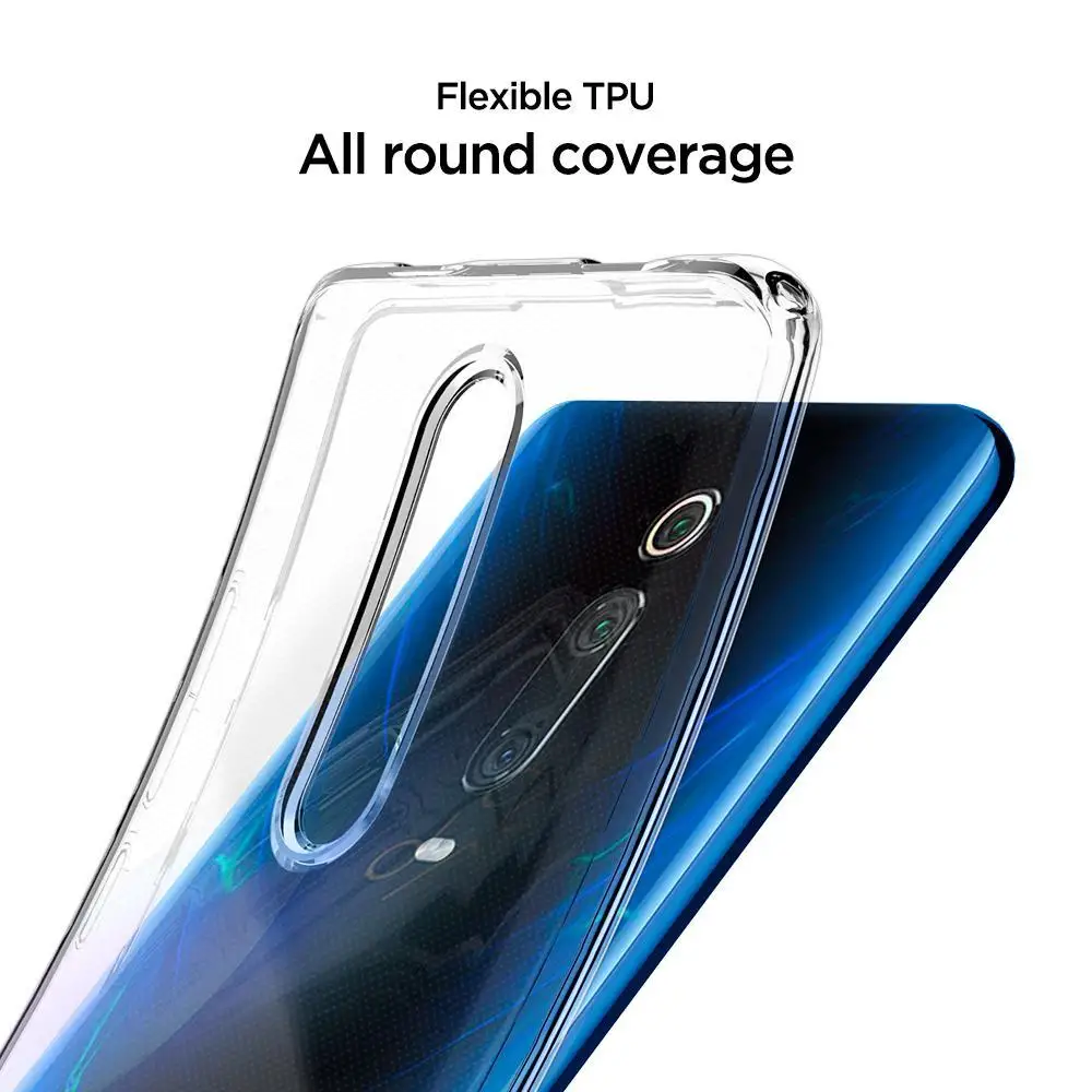 

Transparent Case For Xiaomi Mi 9T Pro Mi 9 9SE 8 A2 A3 lite MiCC9 CC9E Redmi K20 Pro Note 5 6 7 Pro K20pro Clear Back Cover Case