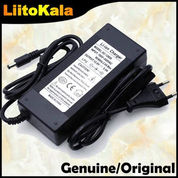 

2020 Liitokala 12.6V 5A 3A 1A Lithium Battery Charger 3 series lithium Cbattery 12V battery charger+US EU AC power cord
