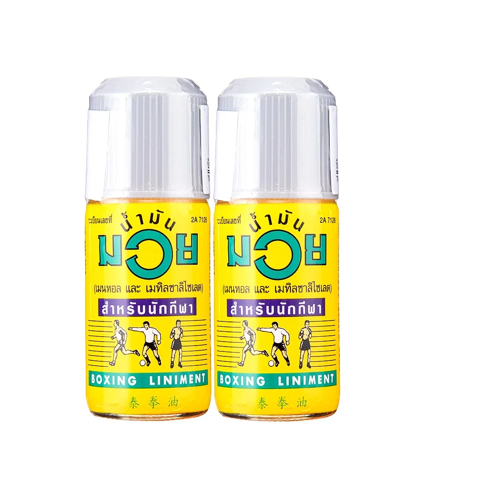 2 Bottles * Namman Muay Thai Boxing Liniment Oil Muscular Pains Relief 120ml | Красота и здоровье