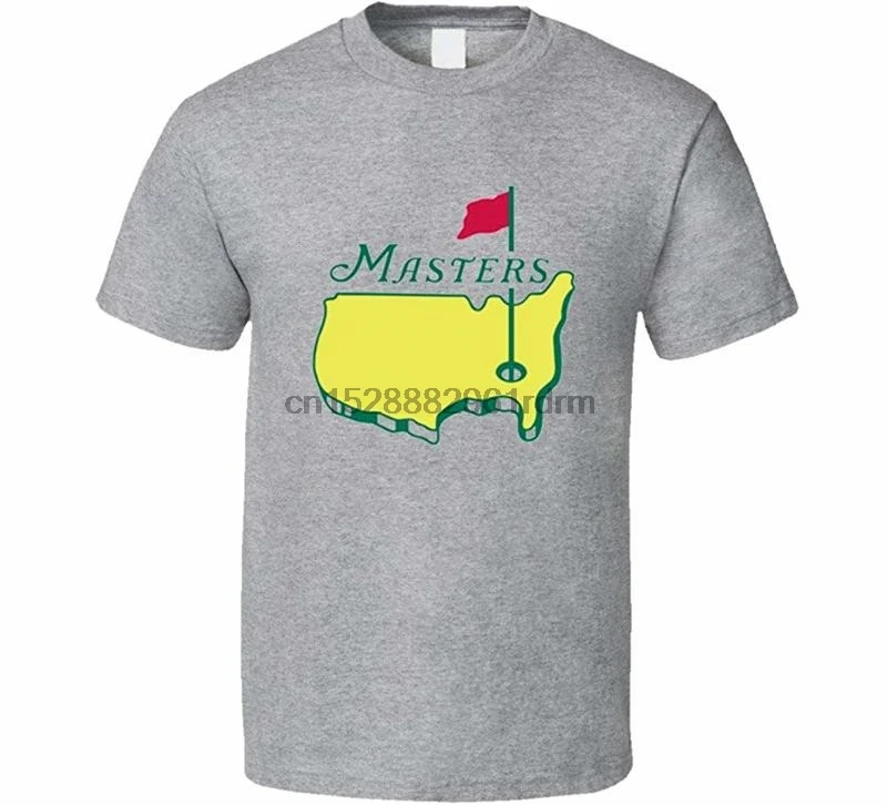 Одежда идеальная посадка футболки Masters Tournament Augusta National Golf серая футболка 6044 |