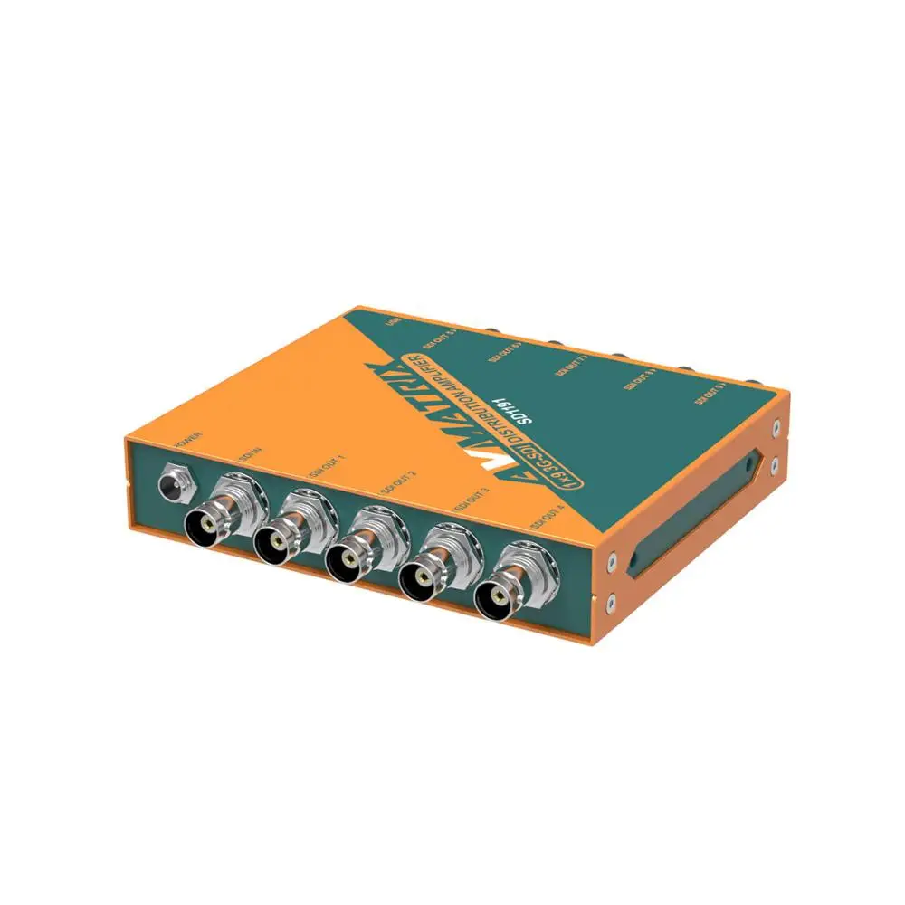 Avmatrix SD1191 SDI видео сплиттер 3g/HD/3G-SDI имеет 1 вход 9 выходной усилитель распределения поддержка 1080P для монитора проектора