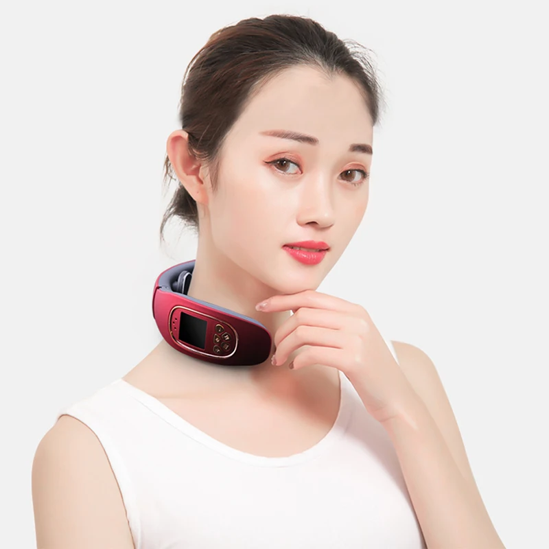 Massage Pillow Cervical Vertebra Electric Masseur Neck Body Multi-Function Shoulder Massagers Portable Health Care