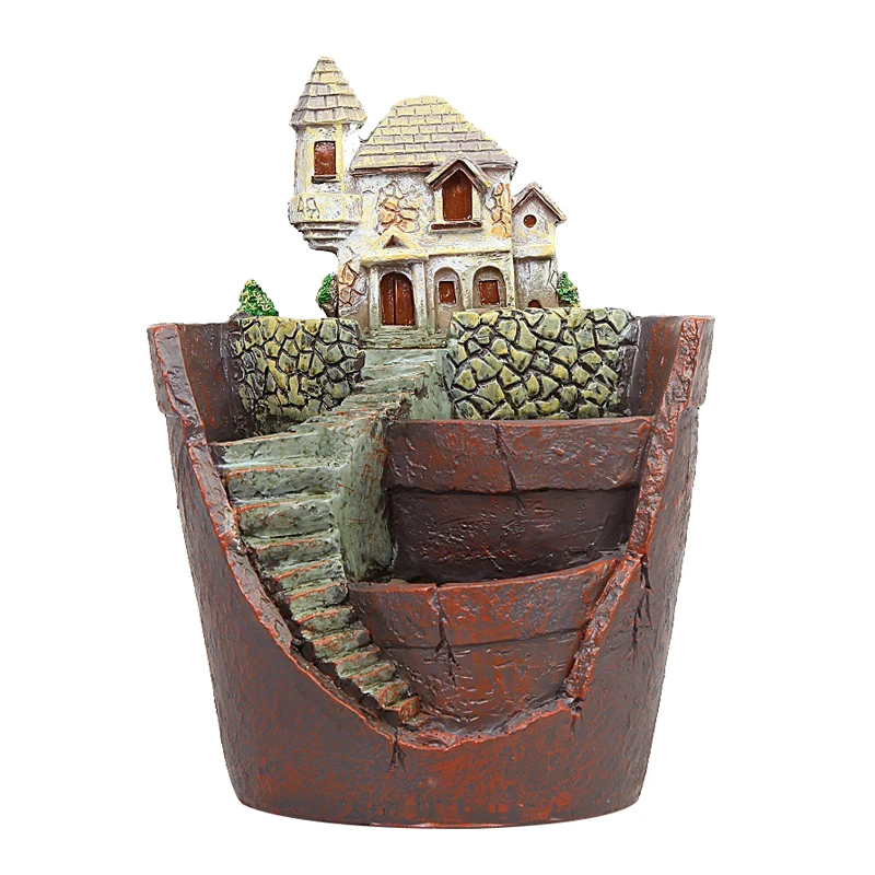 

Nordic Creative Succulent Planter Flowerpot Resin Flower Pot Desktop Potted Holder Fairy Garden Miniature Flower Pots