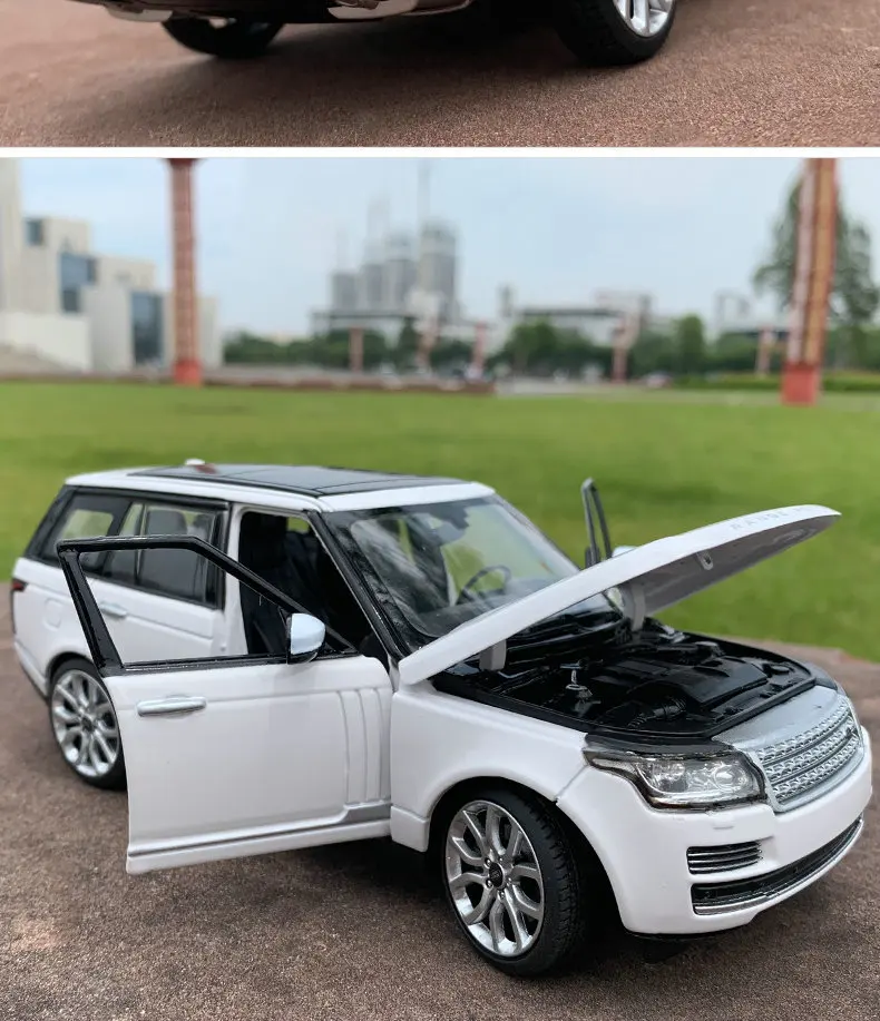 1:24 Range Rover сплав модель автомобиля игрушка завод моделирование внедорожник коллекция подарок украшения