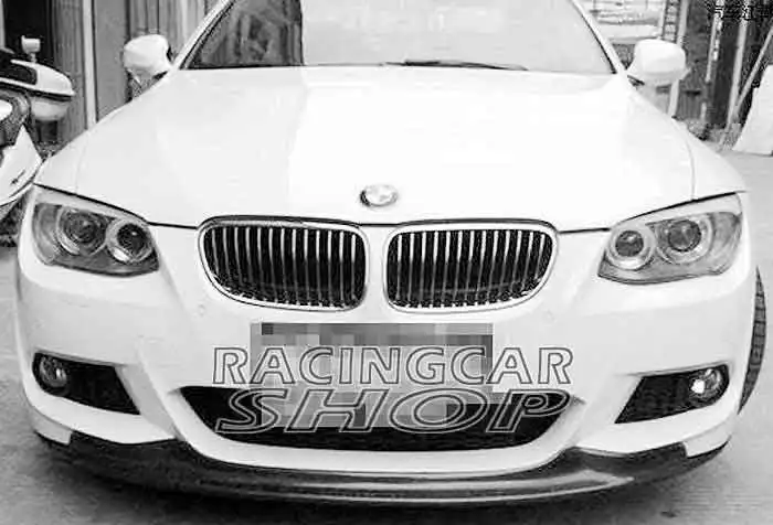 AK style Front Lip Spoiler for BMW E92 E93 Coupe 2door Lci M-tech Msport front bumper 2010-2012