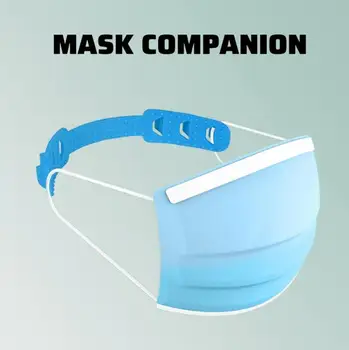 

4Pcs Disposable Face Mask Ear Hooks Buckle Adjustable Earache Fixer Mask Ear Grip Extension Hook Masks Buckle Holder