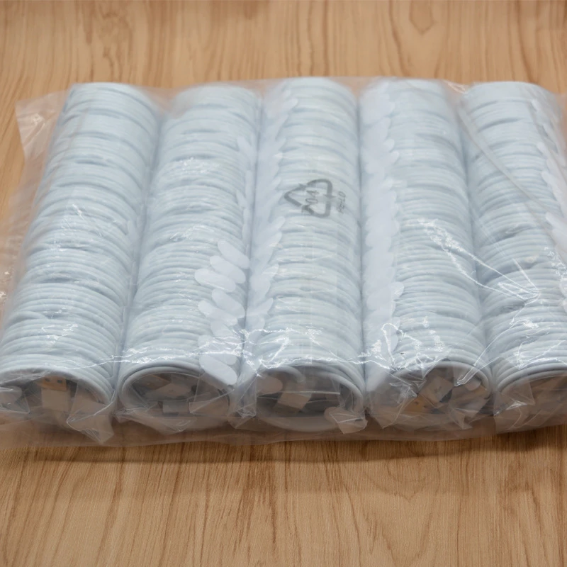 5PCS/Lot 1M TPE Charging Cable For iPhone 12 Pro iPad 6S 6 7 8 Plus 11 Pro XS Max X XR SE 5S 5C 5 Data Sync Charge Line Cord
