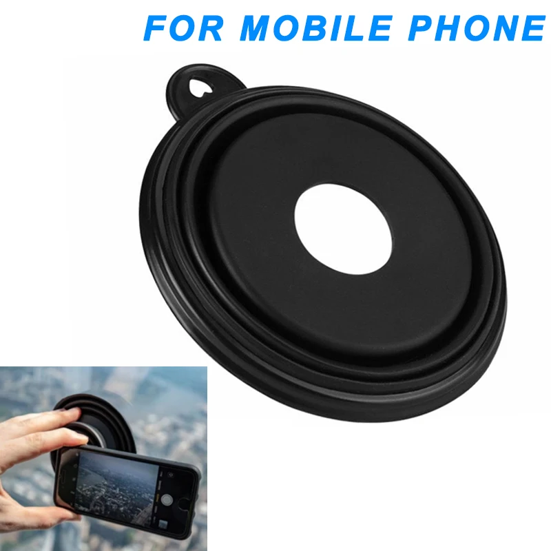 

2019 Hot Flexible Telescopic Lens Hood Removing Glares By Day And Reflections By Night Silicone For DOY