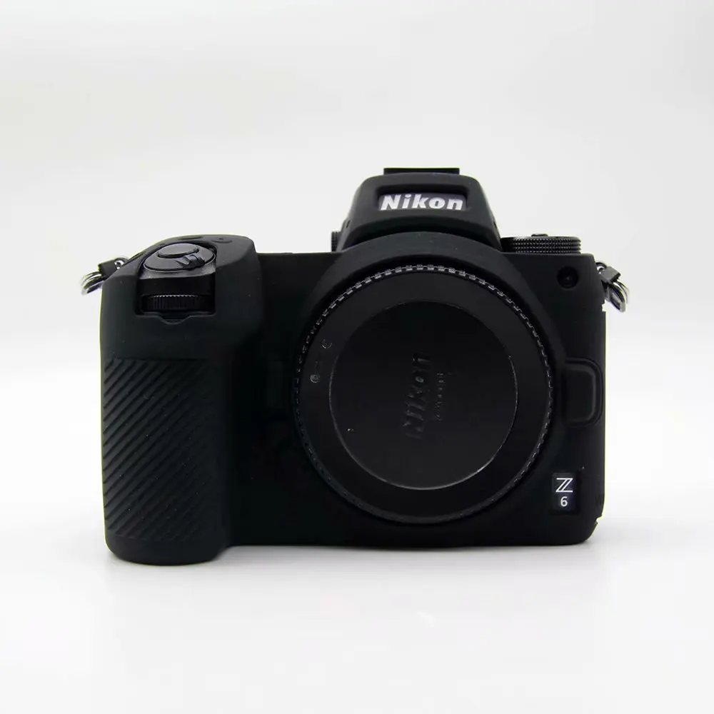 Силиконовая кожа брони чехол для корпуса протектор для Nikon Z6 Z7 DSLR камеры Чехол протектор видео сумка