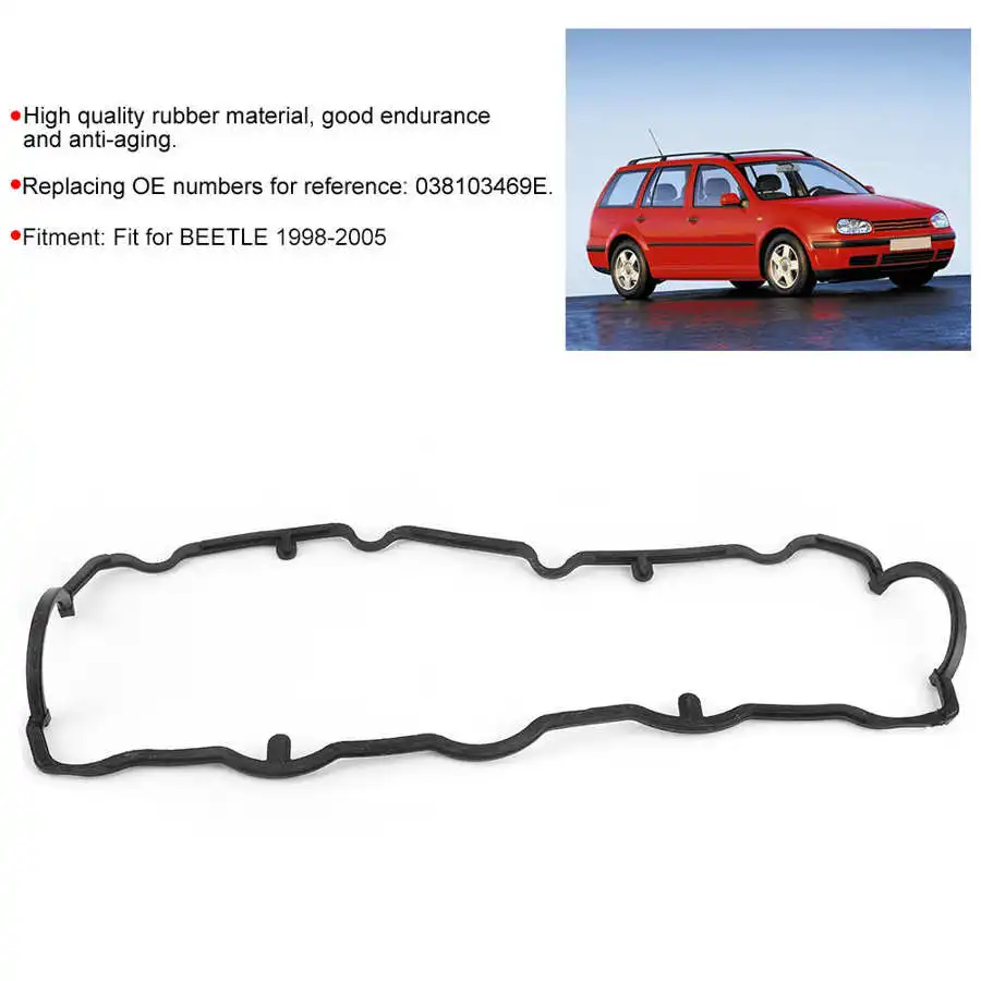 Car Engine Valve Cover Gasket Replace Fit for 1998-2005 TDI 1.9L Car Accessories rubber gasket,aluminum gasket kits