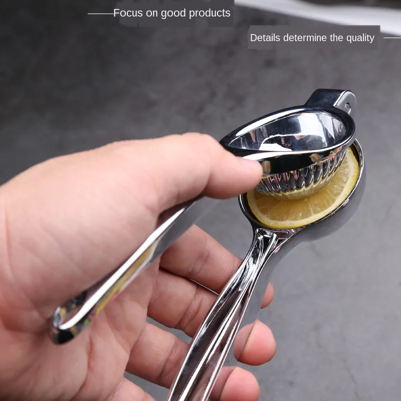 

Fun Fervent Factory Direct Zinc Alloy 2-in-1 Manual Juicer Lemon Orange Clip Juicer Fruit Juicer Kitchen Accessories