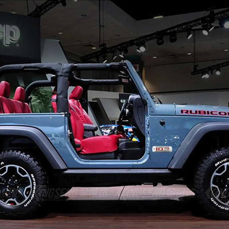 DSYCAR 1 шт. 3D металлический Rubicon автомобильный боковой крыло задний багажник эмблема значок наклейки для Jeep Wrangler автомобильный Стайлинг декоративные
