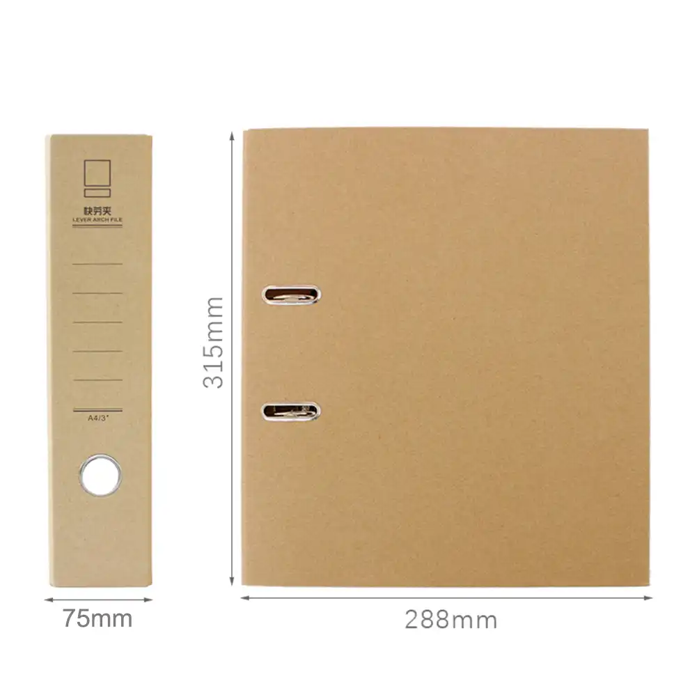 A4 75mm Strong Premium Business Lever Arch Files Folders Metal Binder Bar Ring Document
