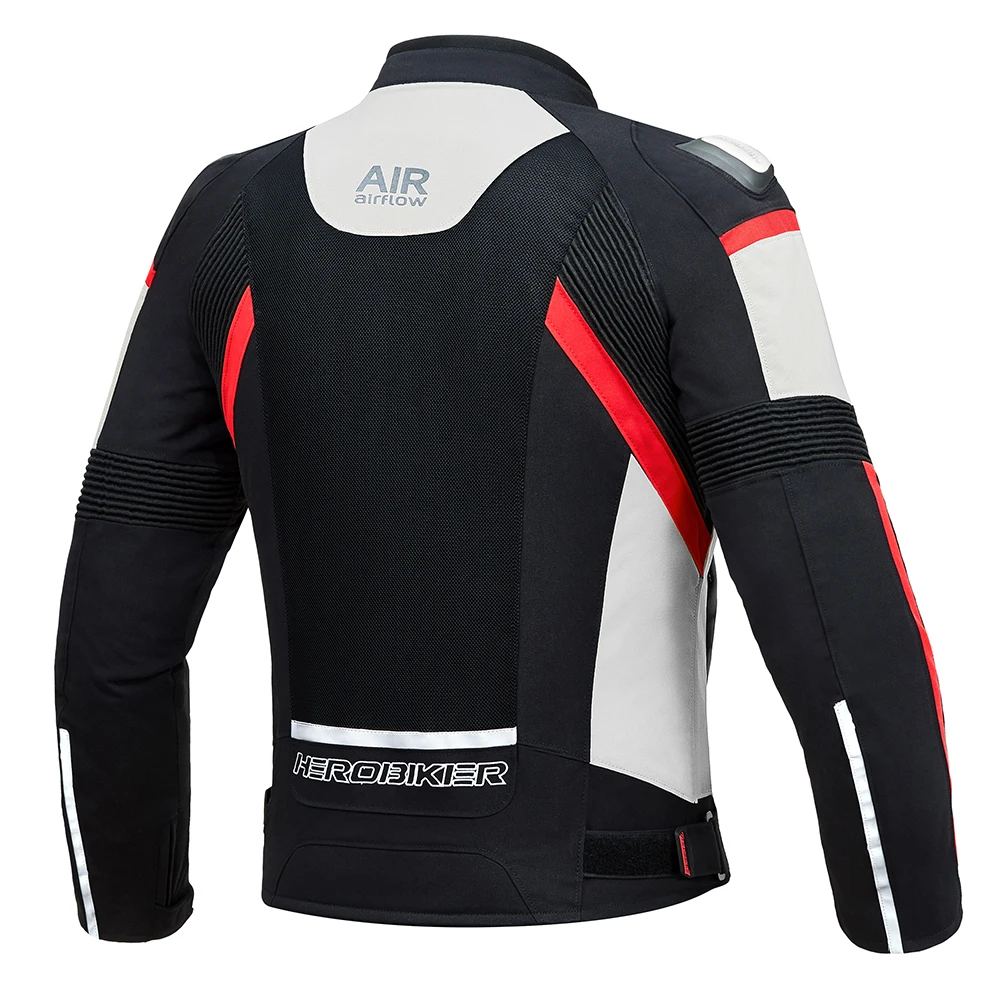 HEROBIKER, новая мотоциклетная куртка, Мужская мотоциклетная куртка для мотокросса, гоночная куртка для езды по бездорожью, мотоциклетная защита для лета