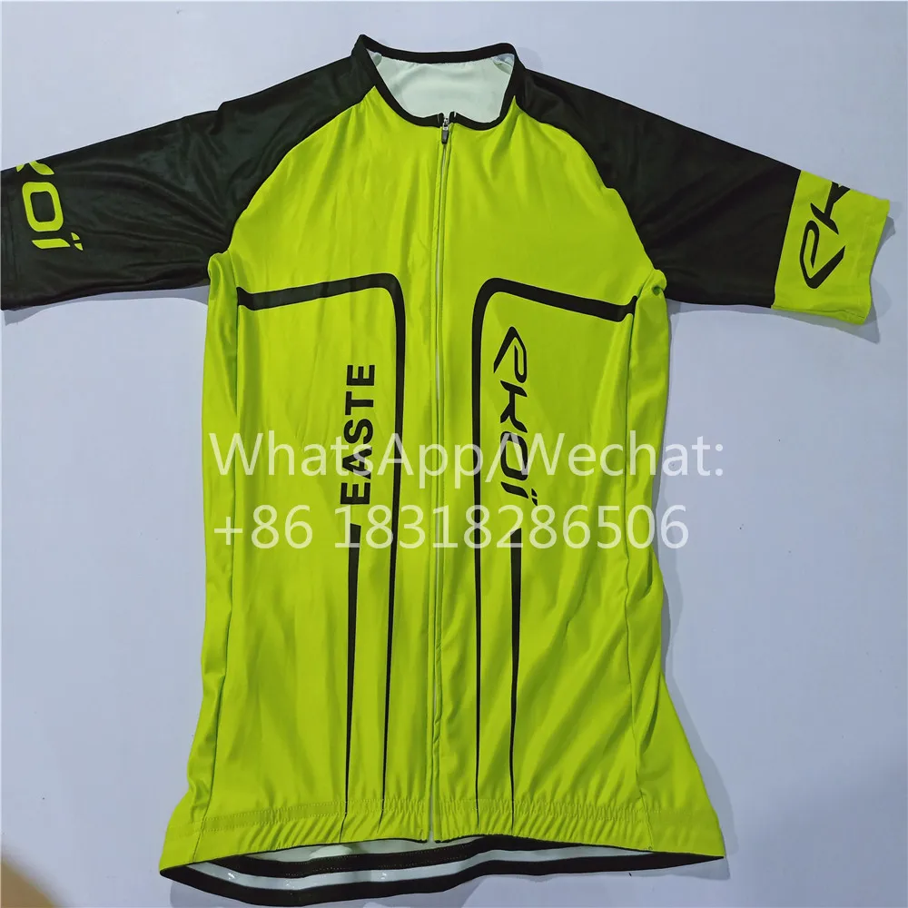 EKOI bike sweatshirt summer sports men short sleeve cycling jersey pro team UCI bicycle shirt Comfortable quick-drying tights