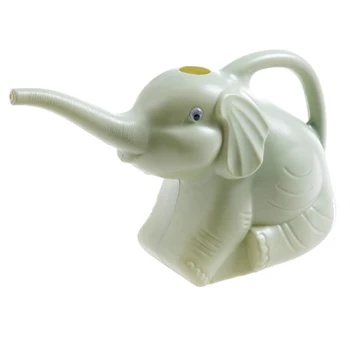 

Kids Plant Flower Outdoor Garden Irrigation Home PP Cute Patio Lawn Tool Long Nozzle Watering Can With Handle Cartoon Elephant
