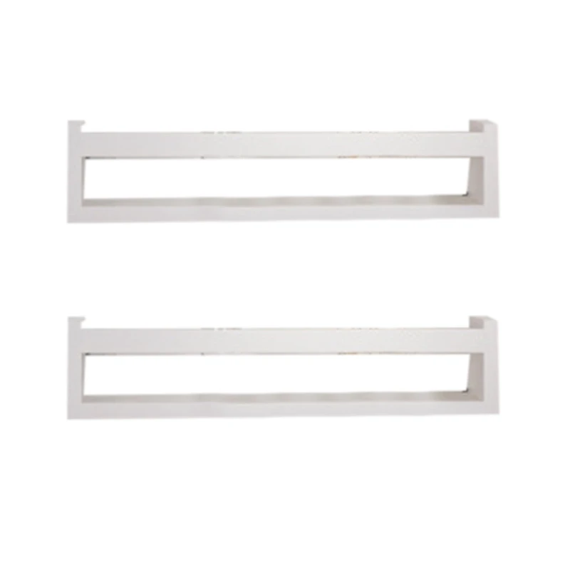 

Полки для детской комнаты, набор из 2 натуральных настенных книжных полок для детей, полки для детской комнаты, декор для ванной комнаты