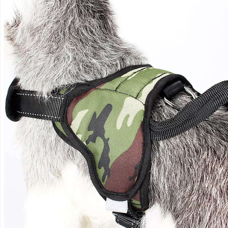 Tuff Hound средний и собачий ошейник большого размера утолщенный взрывозащищенный Анти-задний ремень для прогулок собаки