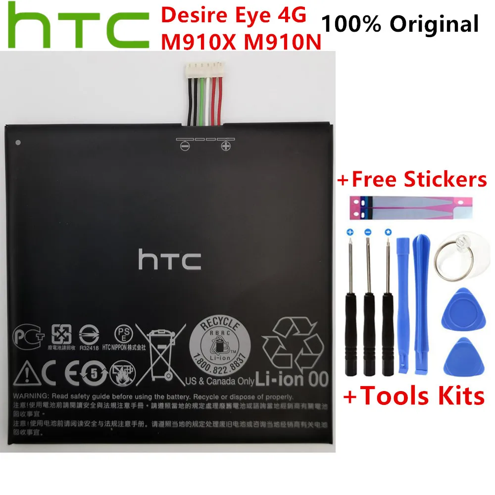 100% Оригинальный BOPFH100 B0PFH100 литий-ионный аккумулятор для телефона HTC Desire Eye 4G M910X M910n