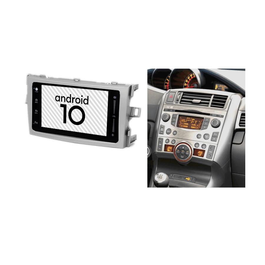 Автомобильная Мультимедийная лента Android 10 0 Gps рекордер для Toyota Verso 2009 corolla Google Play