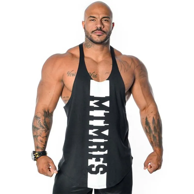 Tasa de descuento Camiseta de tirantes sin mangas para hombre, chaleco transpirable absorbente de sudor, camiseta de verano para gimnasio, novedad de 2019 QLXLyyazG