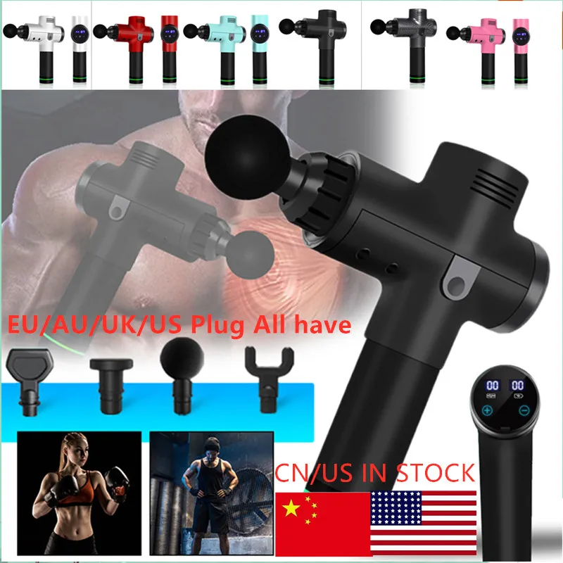 

Tissue Massage Gun Muscle Massager Muscle Pain Management after Training Exercising Body Relaxation Slimming Shaping Pain Relief