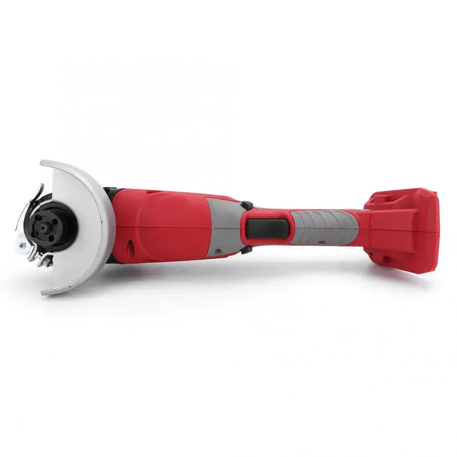 Cordless Li-lon Angle Grinder Handheld Rechargeable Household Grinding Machine with Wrench Rechargeable Angle Grinder