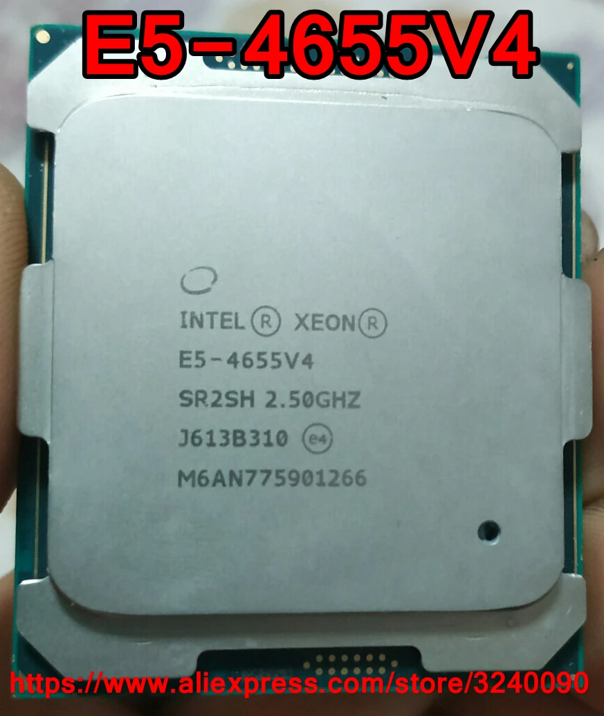 

Процессор Intel ЦП Xeon E5-4655V4 2,50 ГГц 8-ядерный 30M LGA2011-3 v4 E5 4655v4 Бесплатная доставка E5 4655 v4