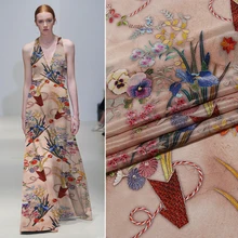 140 см широкая шелковая ткань для платья 12 мм шелковая крепдешин ткань микро перспективная ткань для платья креп ткань оптом шелковая ткань