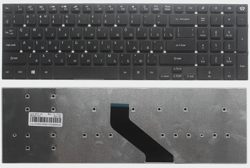 2 шт./лот русский Для Packard колокол EasyNote TV11 TS11 P7YS0 P5WS0 TS13SB TS44HR TS44SB TSX66HR TSX62HR TV11C RU Клавиатура ноутбука