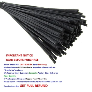 

40pcs Fiber Sticks Diffuser Aromatherapy Volatile Rod for Fragrance Diffuser Home Decoration