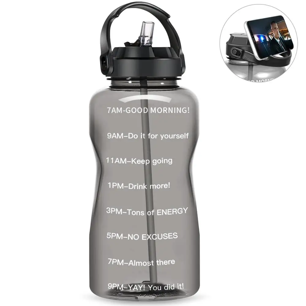 QuiFit 3.8L 2L преформы с широким горлышком галлонов тритановая бутылка для воды