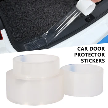 

10 Meters Car Door Protector Stickers Strip bumper protector Anti-Collision Tape Door Edge Guard Plate Car Styling Accessories