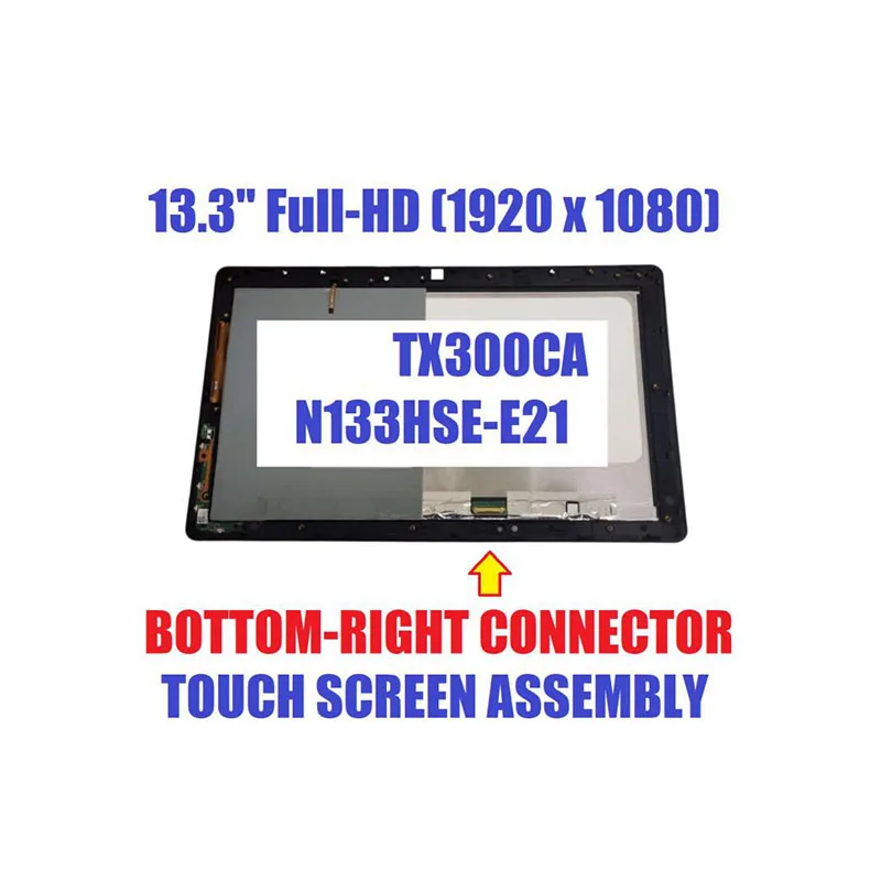 

13.3" Touch Screen Assembly For Asus TX300CA N133HSE-E21