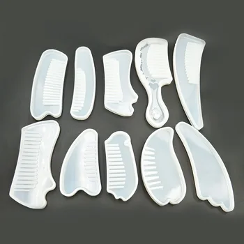 

1PCS New Arrived Comb Silicone Mold DIY Jewelry Making Tool Moulds UV Epoxy Resin Decorative Craft