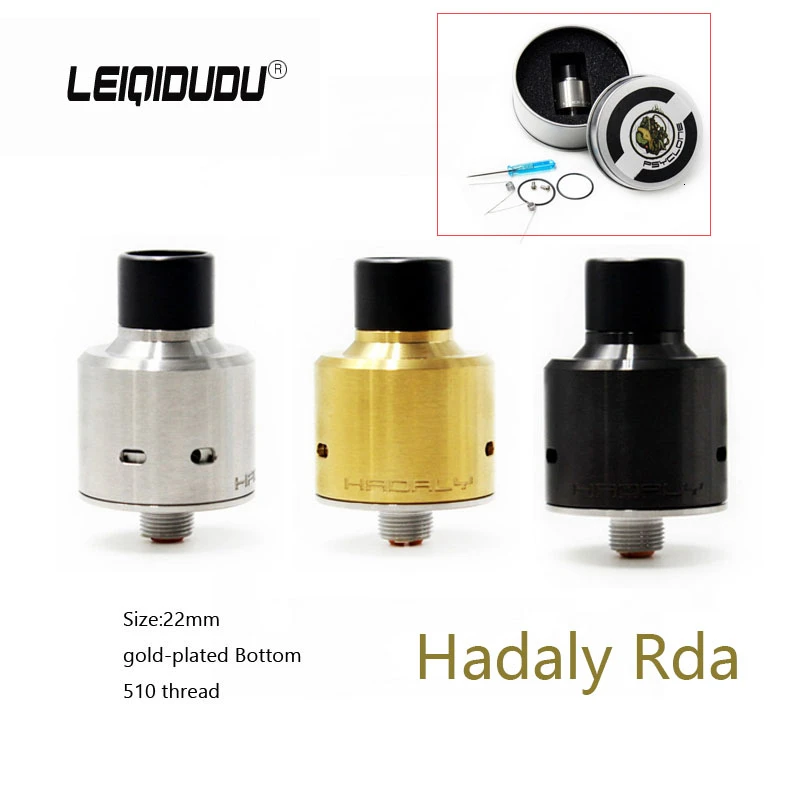 Атомайзеры Leiqidudu Hadaly Rda инновационная система обмотки катушки испаритель