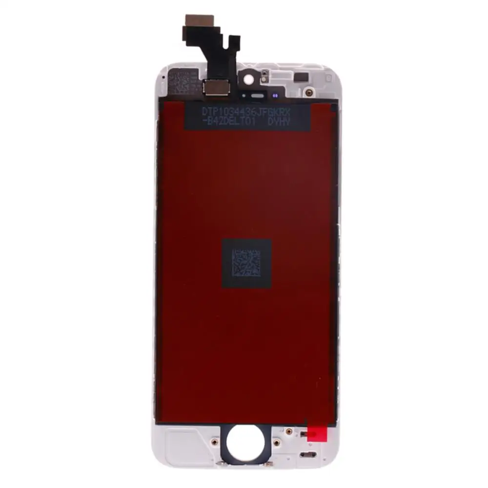 Для iPhone 5S 5Gs ЖК-дисплей кодирующий преобразователь сенсорного экрана в сборе запасные части+ бесплатно 2 подарка для iPhone5s 4," lcd s экран